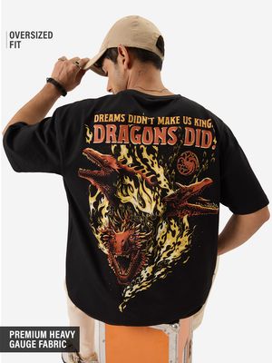Buy House of Dragon: Dragons Did Oversized T-Shirts Online