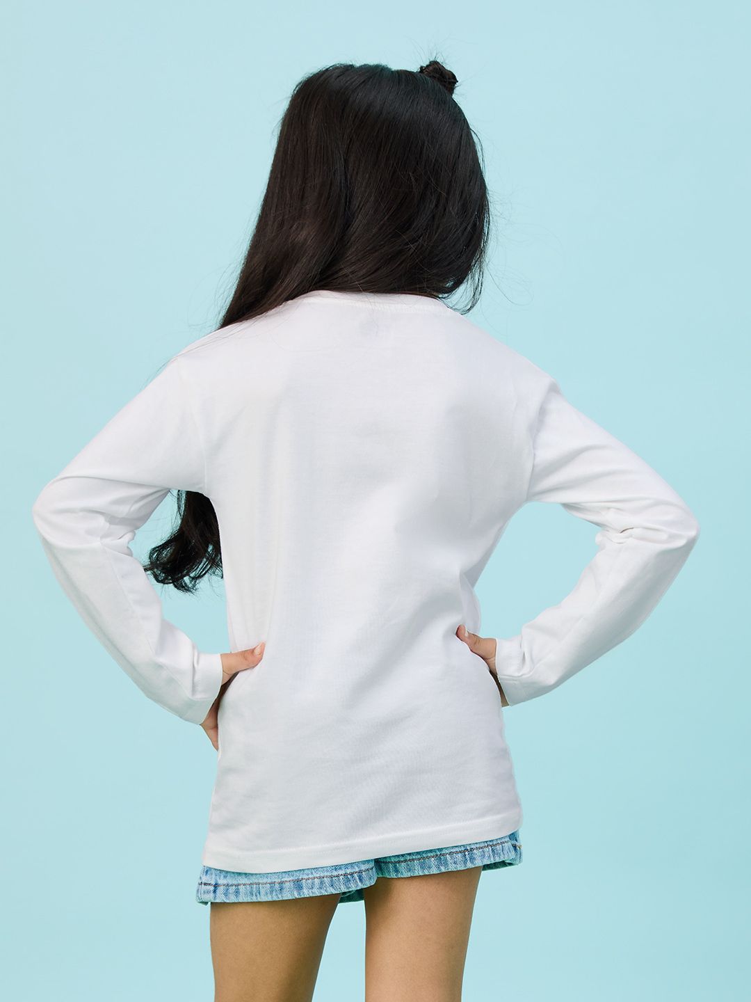 Peppa Pig: Never Bored Girls Cotton Full Sleeve T-Shirts (2-8 Yrs) price