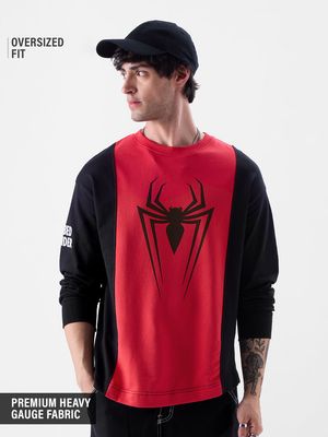 Spider-Man: Radioactive Oversized Full Sleeve T-Shirts Online