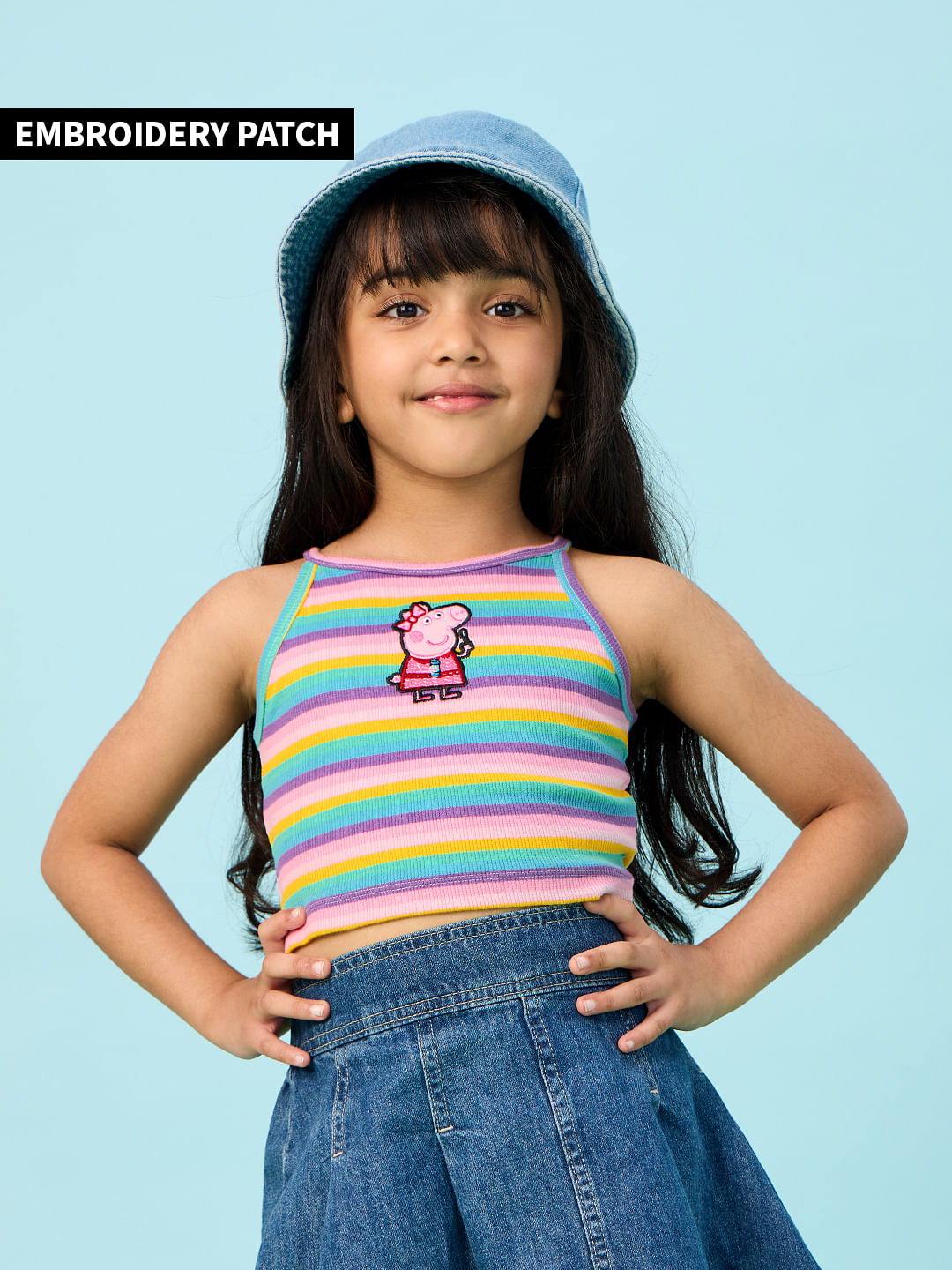 Buy Peppa: Chasing Rainbows Girl Tank Tops Online