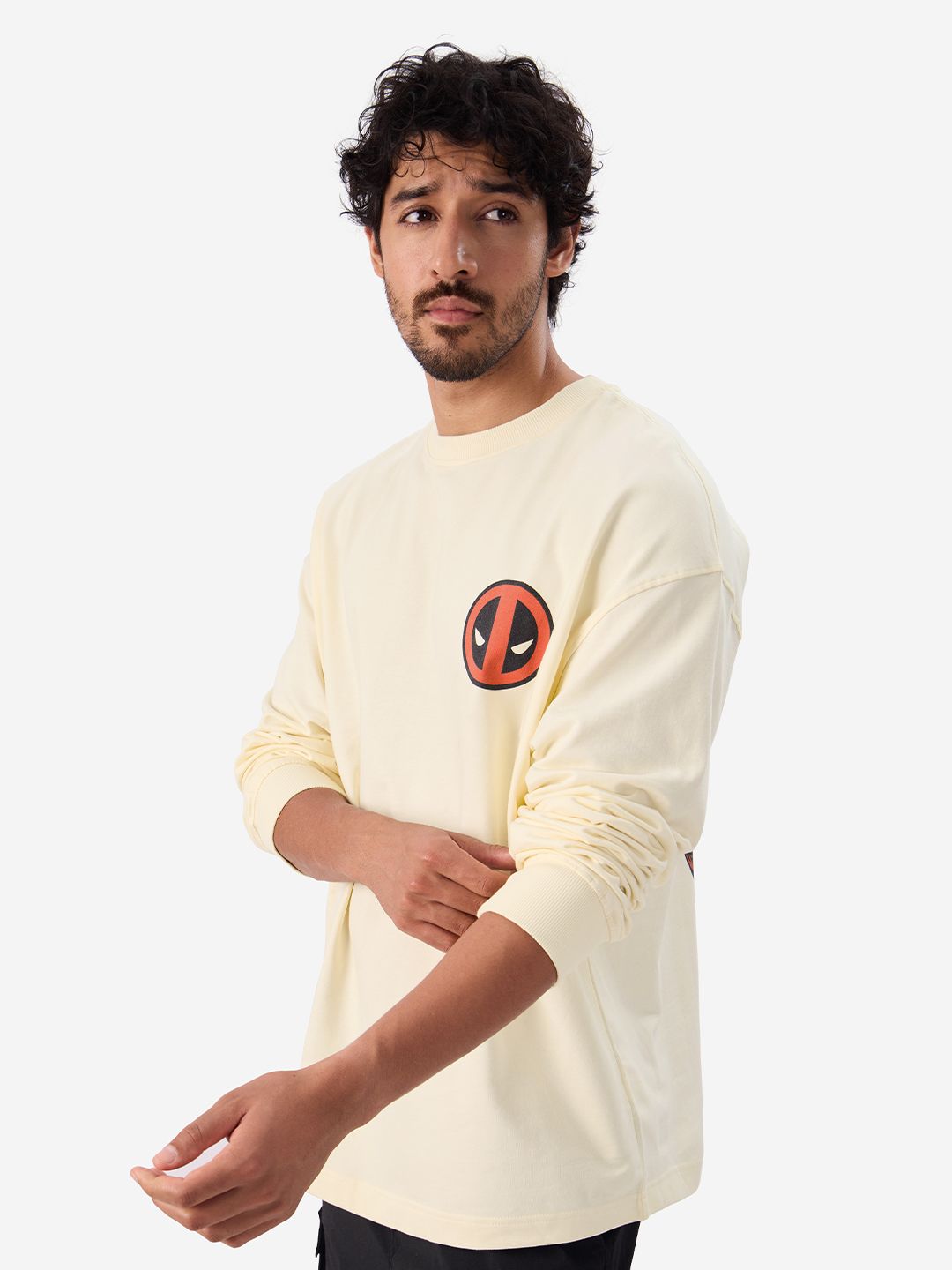 Deadpool: Maximum Effort Oversized Full Sleeve T-Shirts price