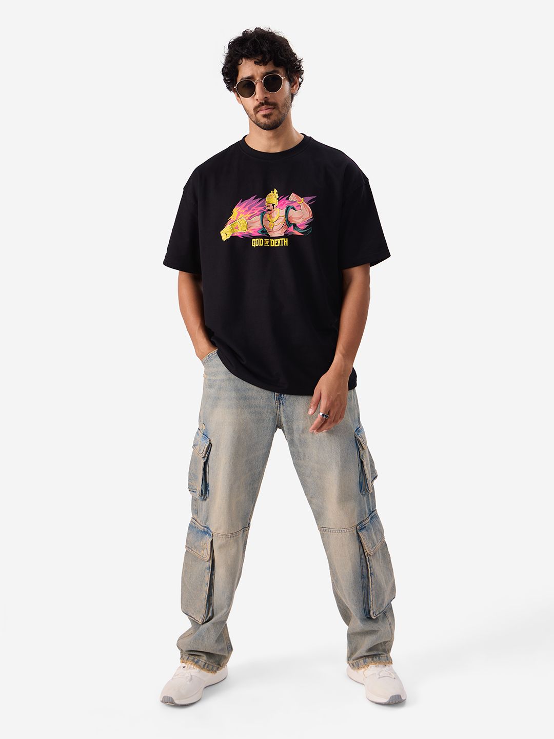 Buy TSS Original: God Of Death Oversized T-Shirts