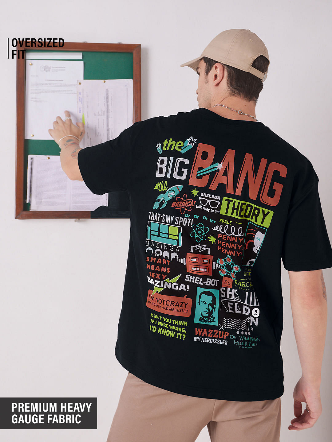 Buy TBBT Bazinga Oversized T Shirt Online