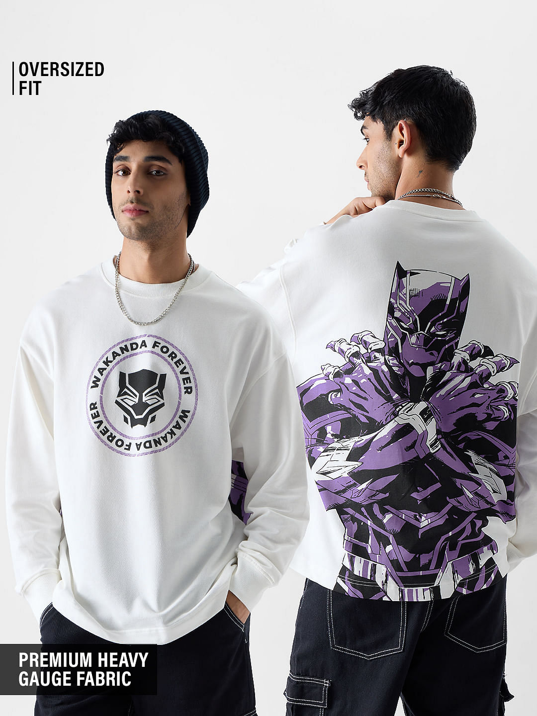 Tシャツ・カットソー Vanquish Obsidian Black Panther Oversized Boxy T Shirt Vanquish Obsidian Black Panther Oversized Boxy T Shirt