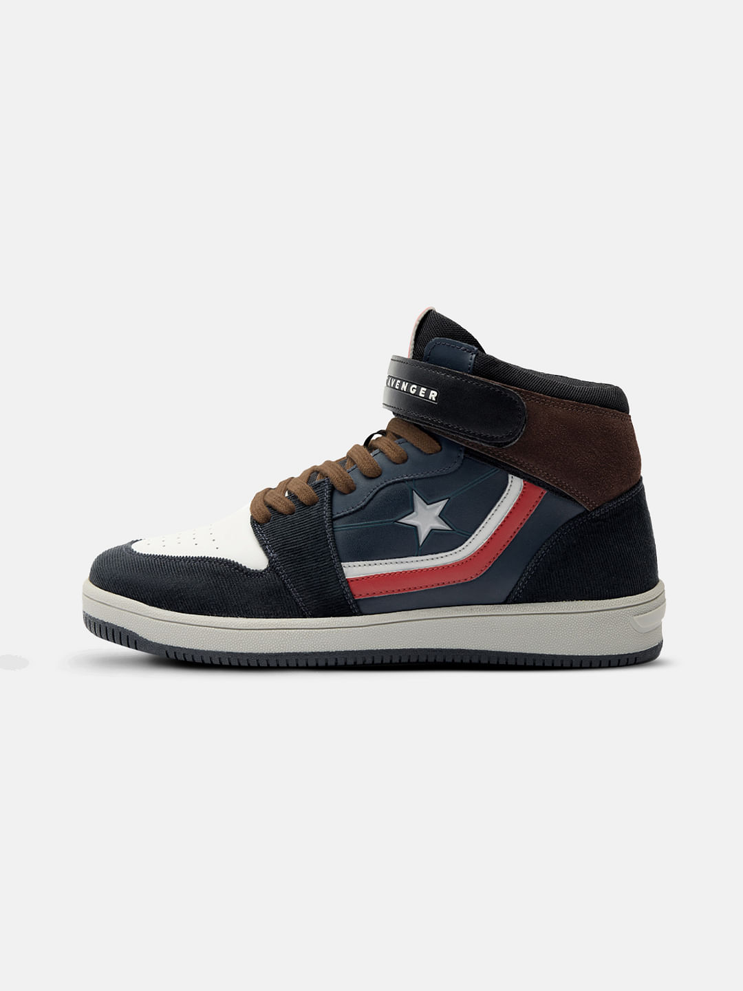 Buy Captain America Super Soldier Men High Top Sneakers Online