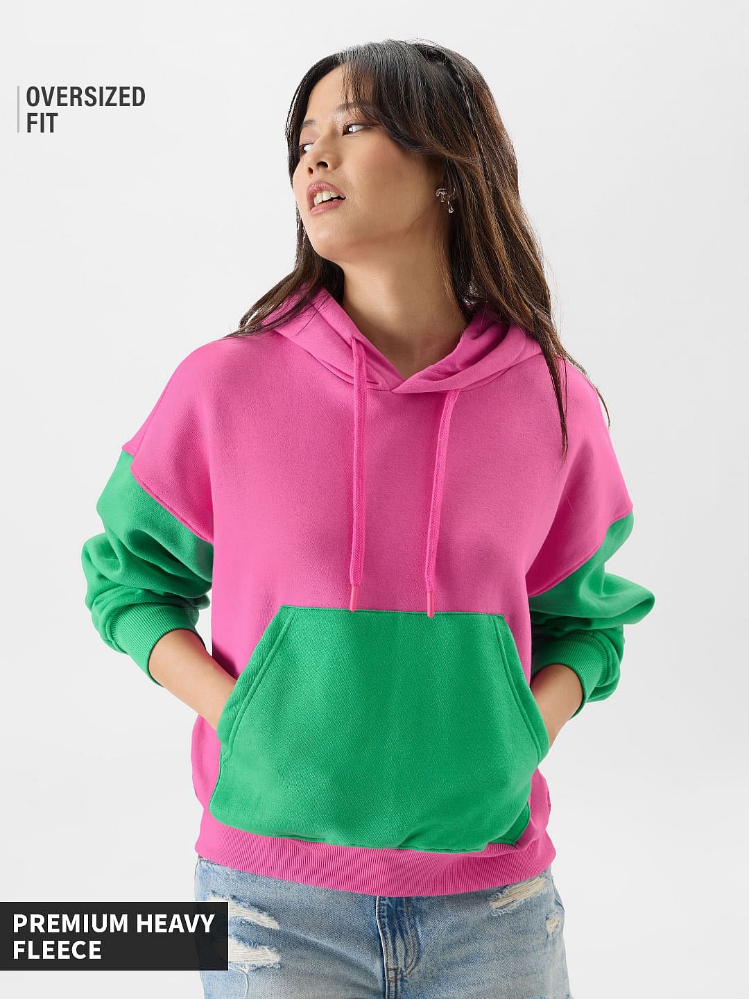 Buy Roseleaf Hoodie Women Oversized Hoodies online at The Souled Store