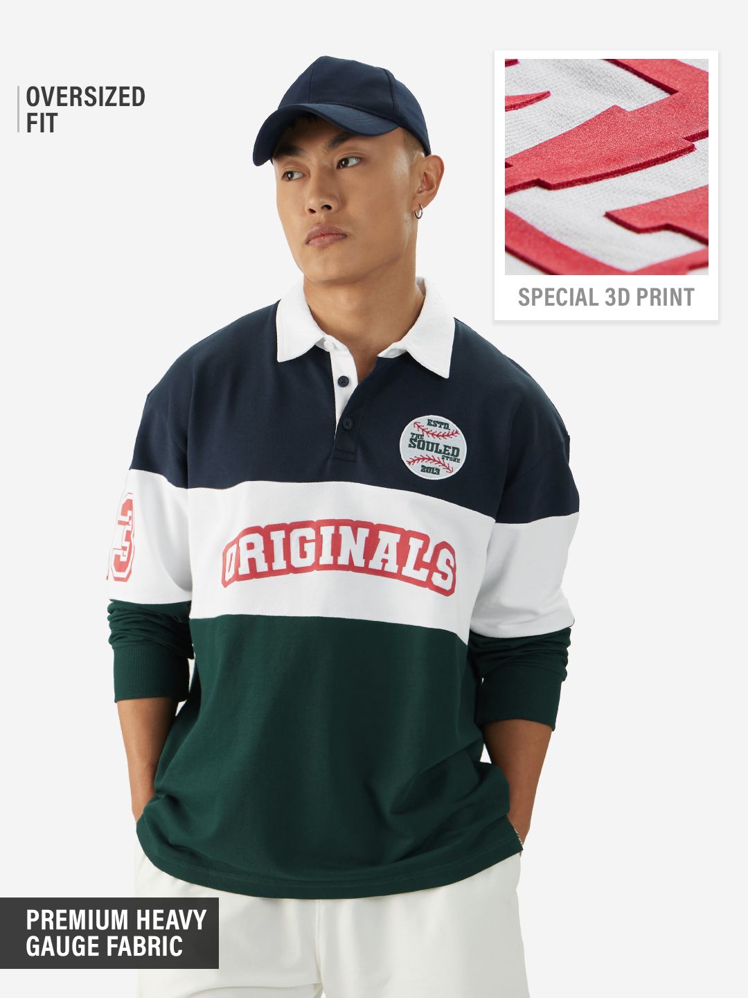 TSS Originals: Varsity Originals Men Rugby Polos