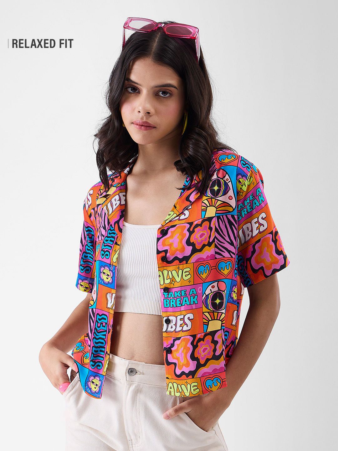 Buy TSS Originals Mushroom Vibes Women Holiday Shirts online at The