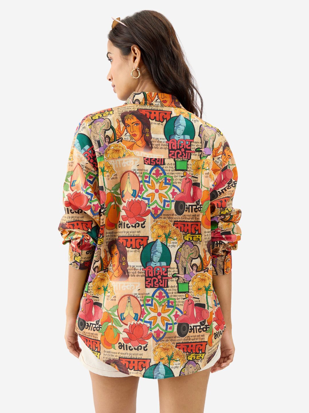 Buy TSS Originals: Indian Retro Women Boyfriend Shirts