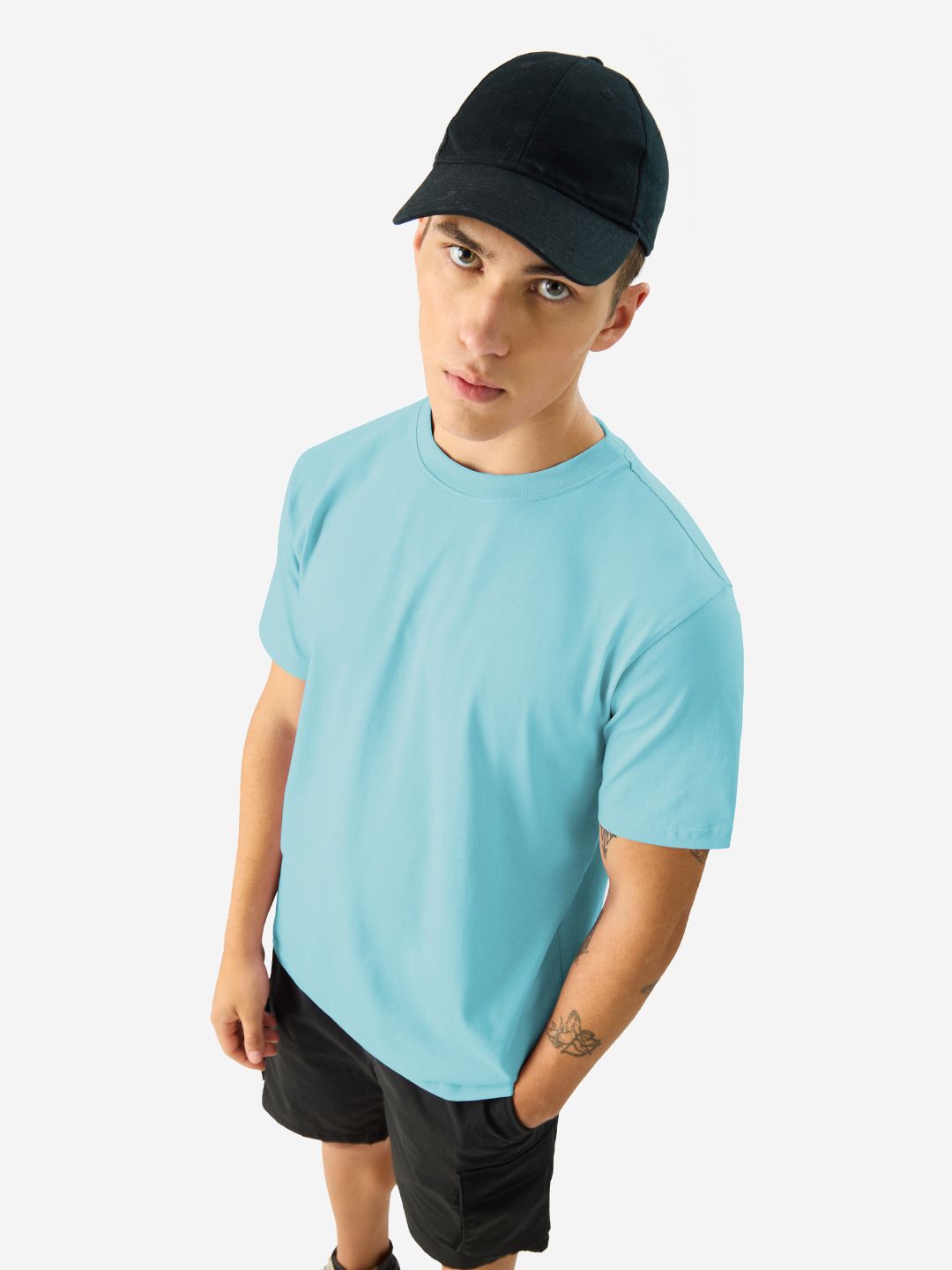 Solids: Serene Sky T-Shirts online