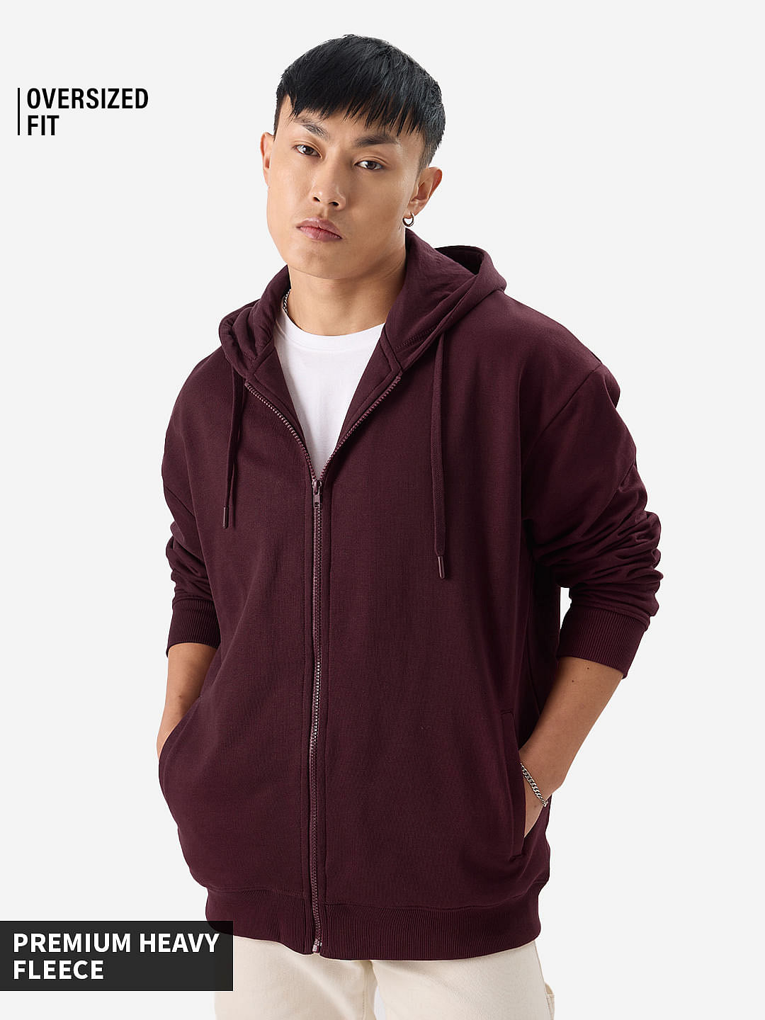 Buy TSS Originals Burgundy Bliss Men Hoodie Online