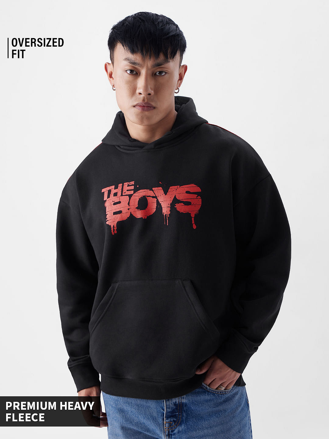 Boys oversized orders hoodie