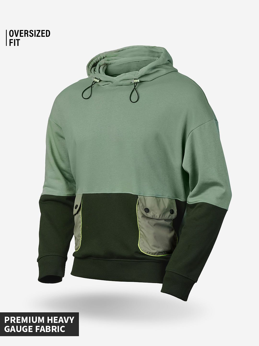 TSS Originals: Olive Night Men Oversized Hoodies