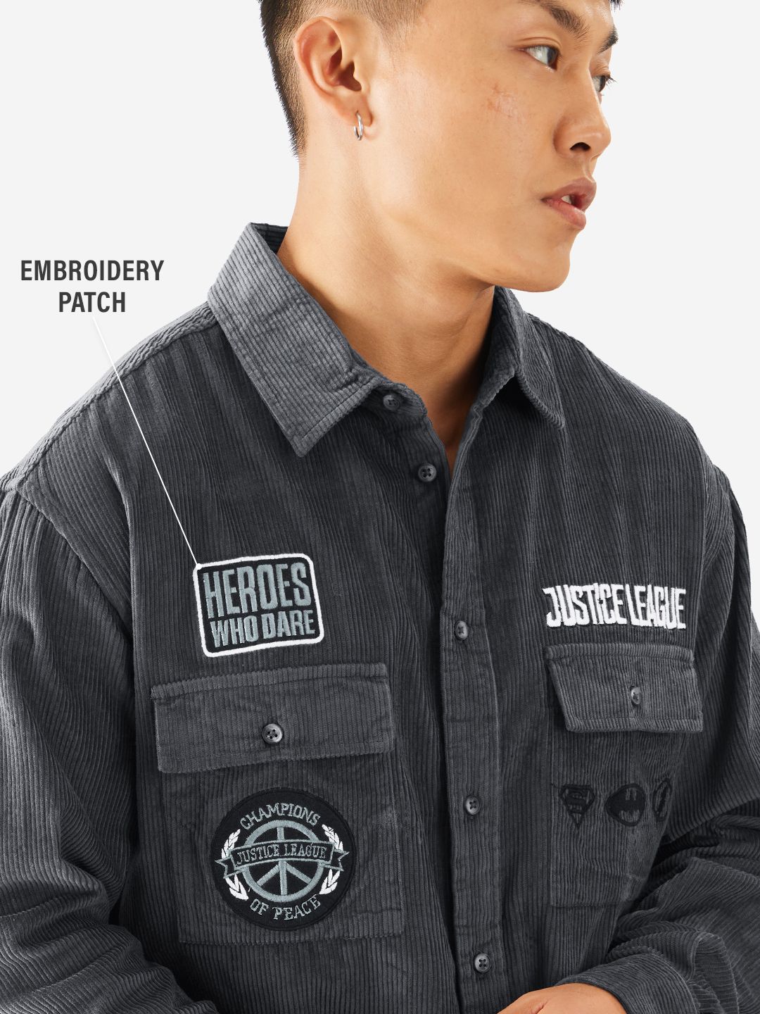 Justice League: United Men Utility Shirts online