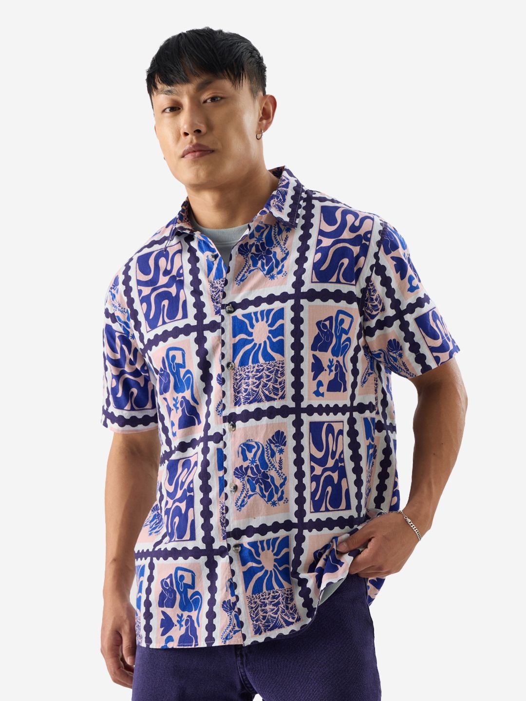 TSS Originals: Retro Stamp Half Sleeve Shirts online