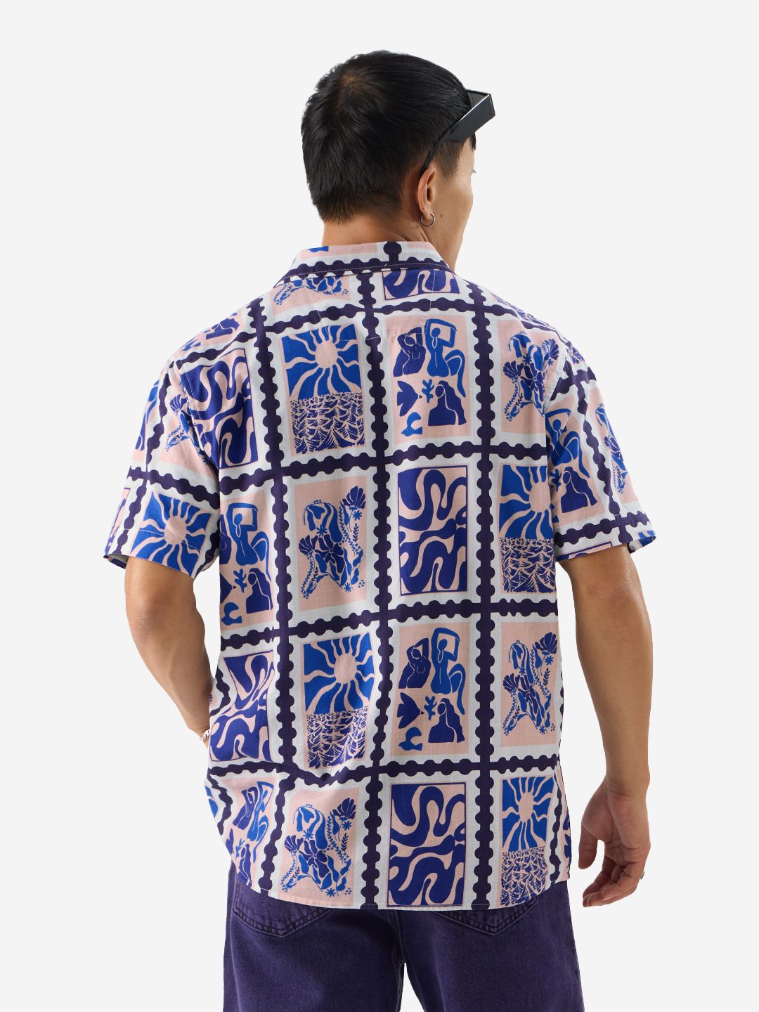 Buy TSS Originals: Retro Stamp Half Sleeve Shirts