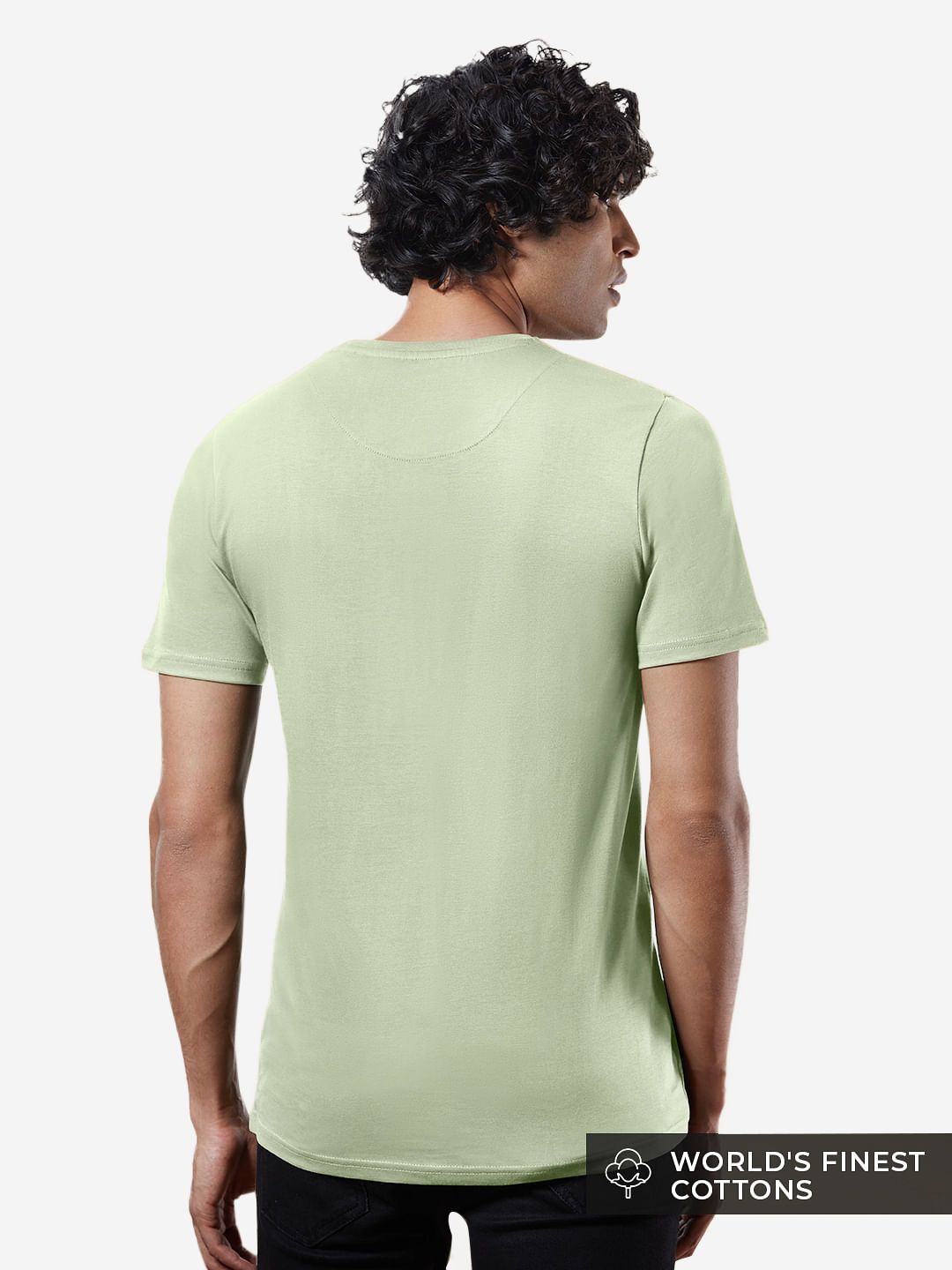 Buy Supima: Mint Green Supima T-Shirts