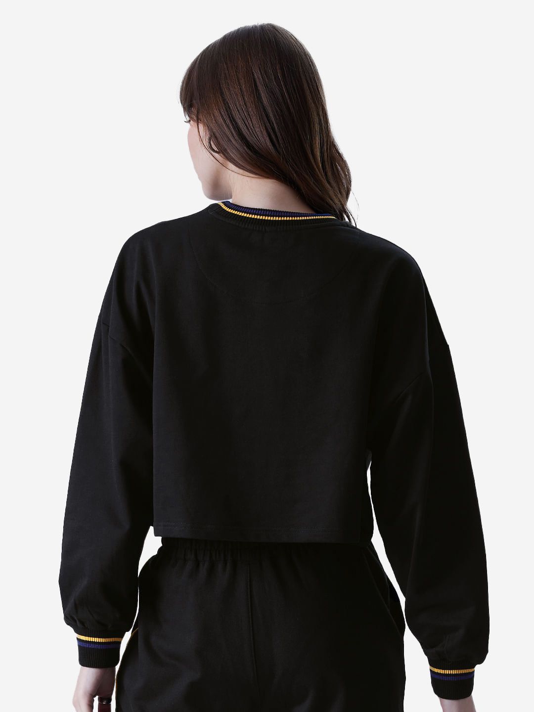 Buy Street Solids: Galaxy Women Oversized Cropped T-Shirts