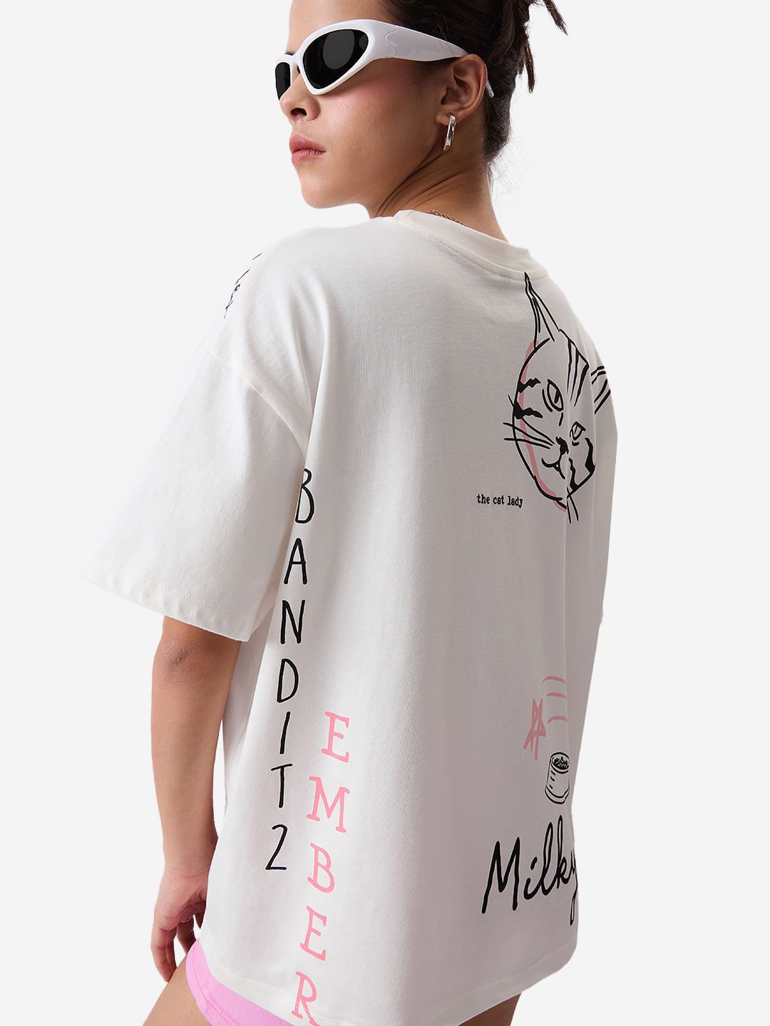 Buy The Office Angela's Cats Women Oversized TShirts online at