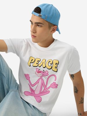 Souled Store Pink Friends T Shirt Graphic Tee Button Up Shirt With