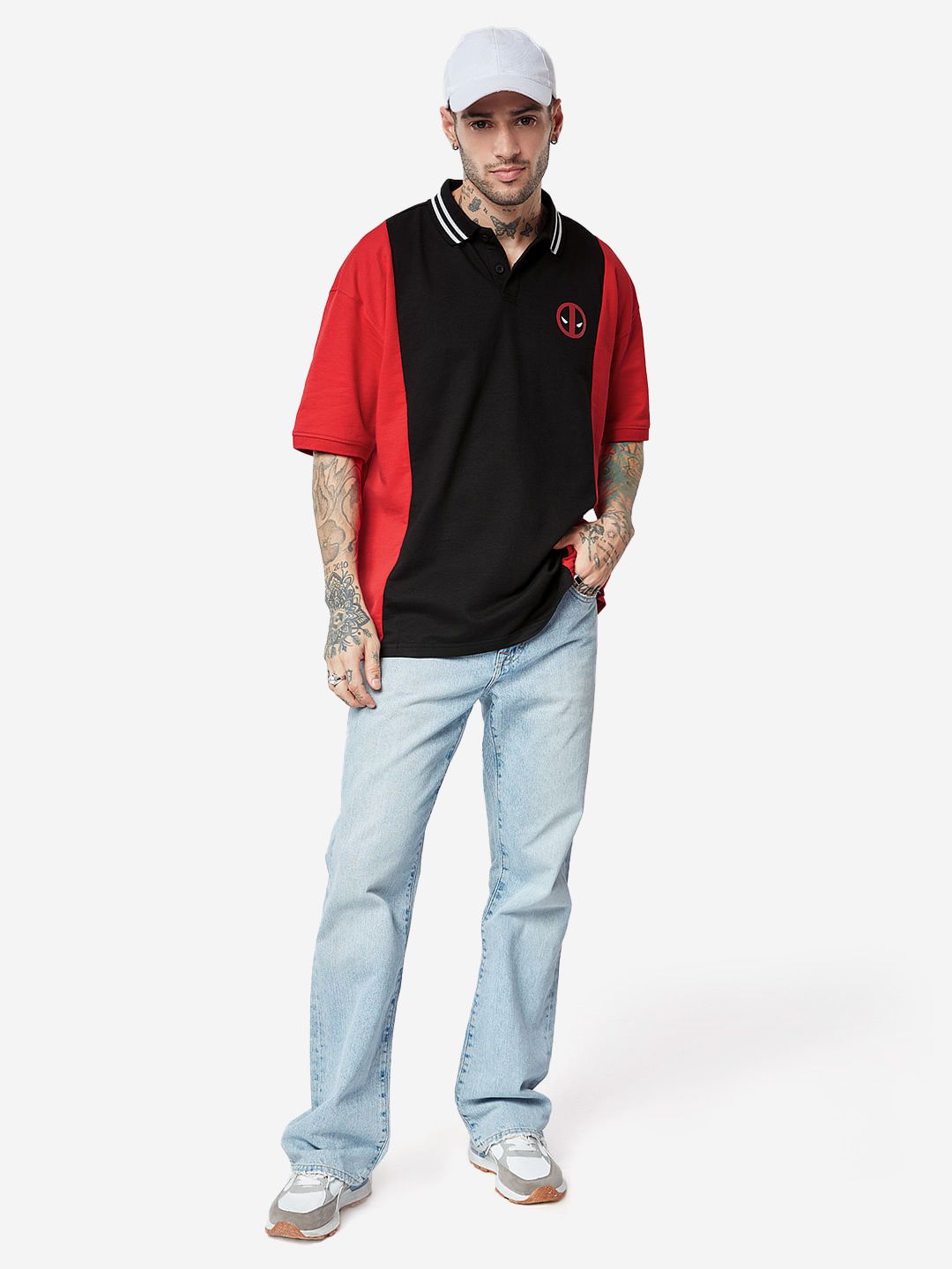 Deadpool: Logo Oversized Polos price