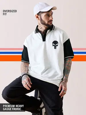 Punisher: Logo Oversized Polos Online