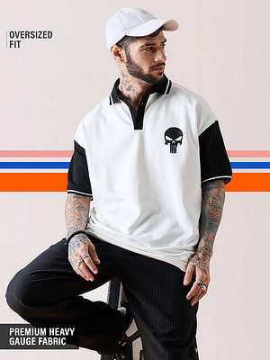 Punisher: Logo Oversized Polos Online