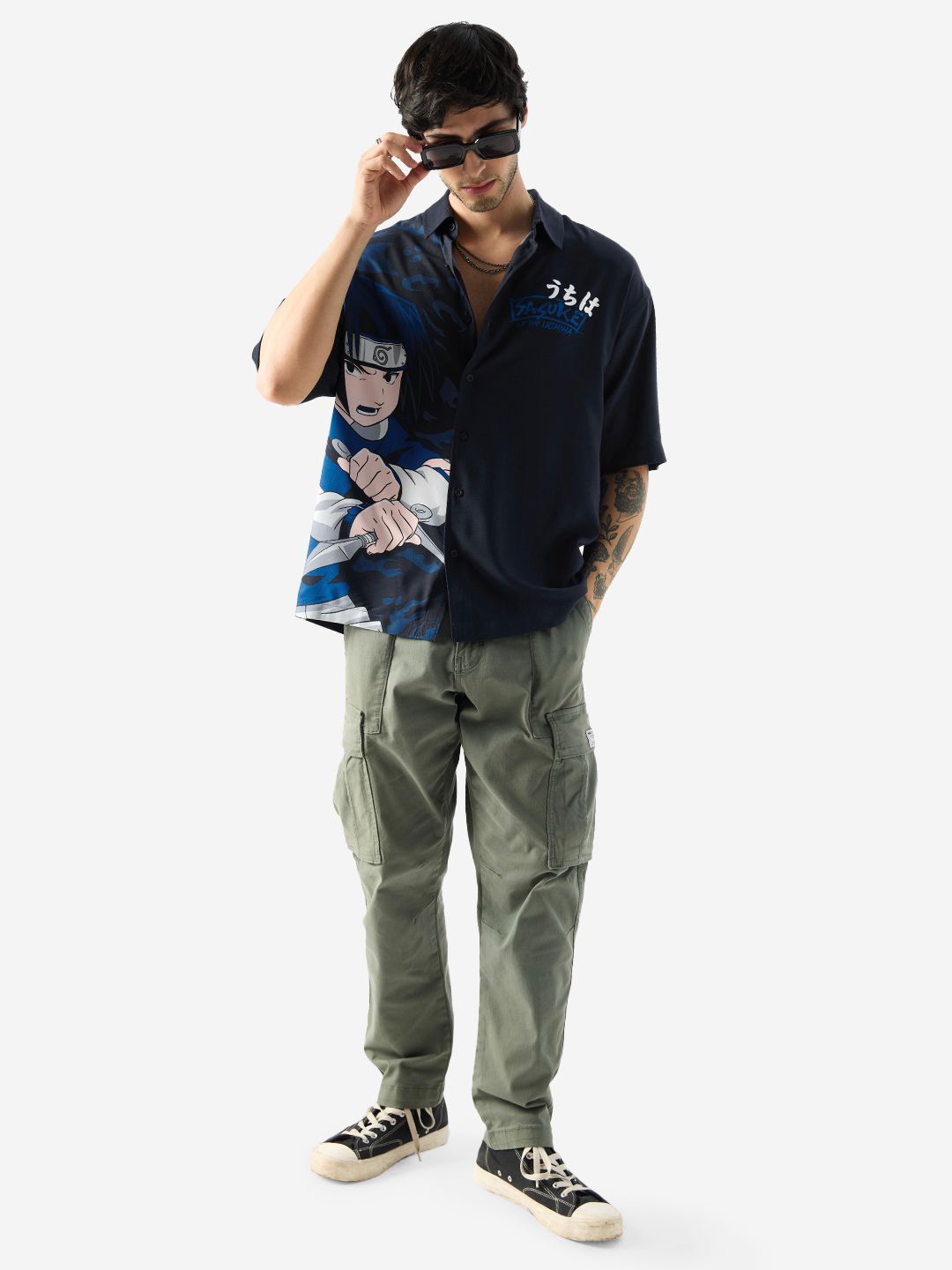 Naruto: Sasuke Of The Uchiha Oversized Shirts price