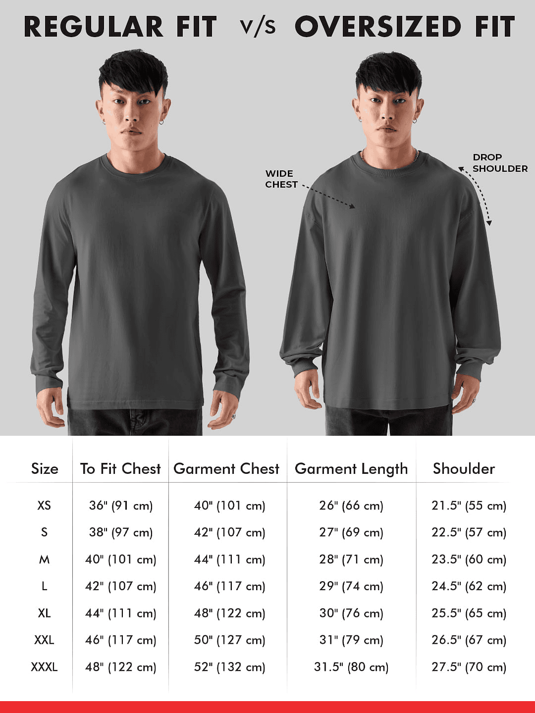 Buy Solids: White Oversized Full Sleeve T-Shirts