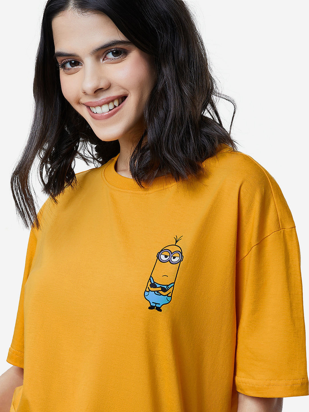 Buy Minions: Blah Blah Blah Boyfriend T-Shirts online at The Souled Store.