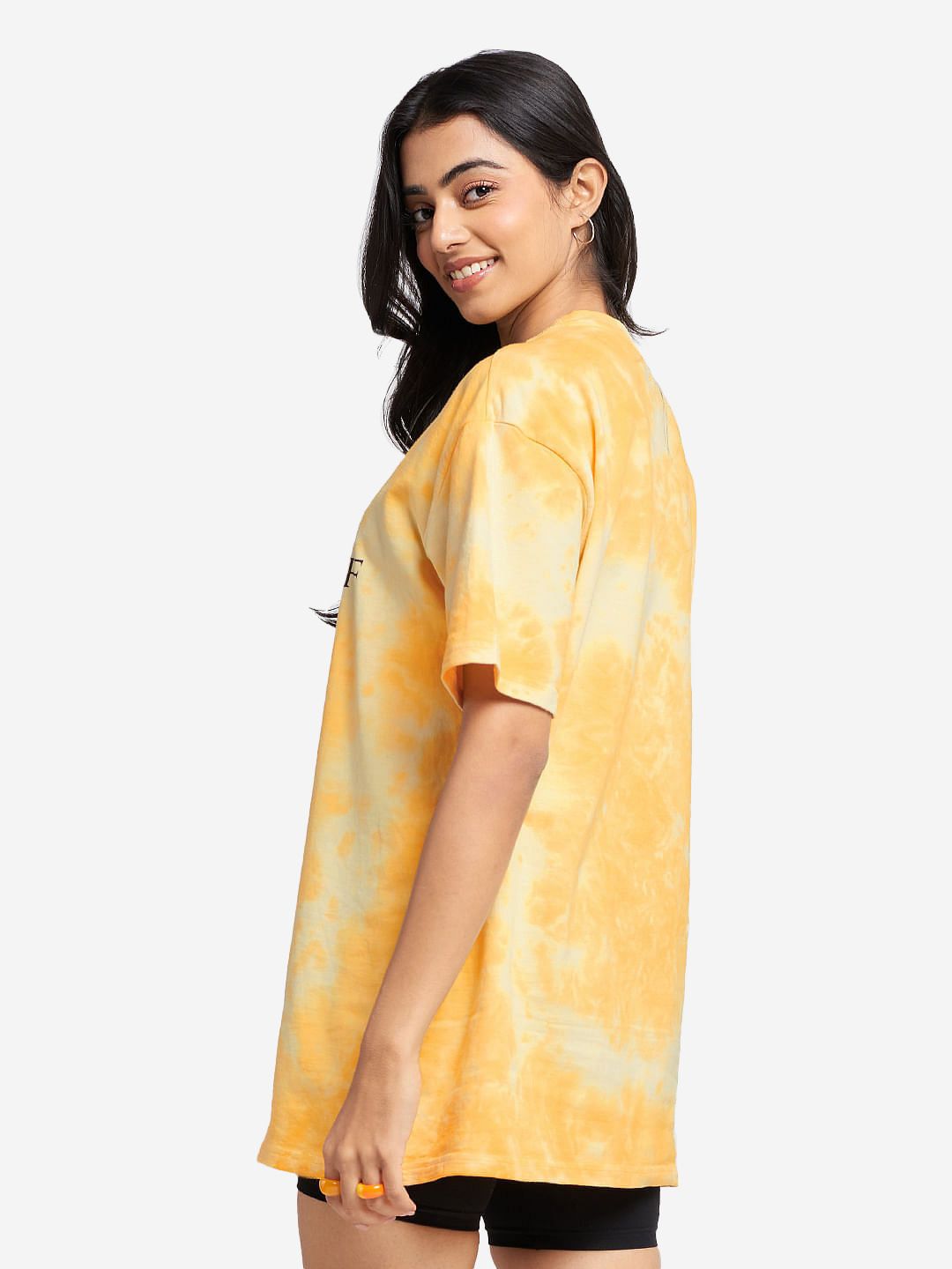 Buy Harry Potter: House Hufflepuff (Tie Dye) Boyfriend T-Shirts