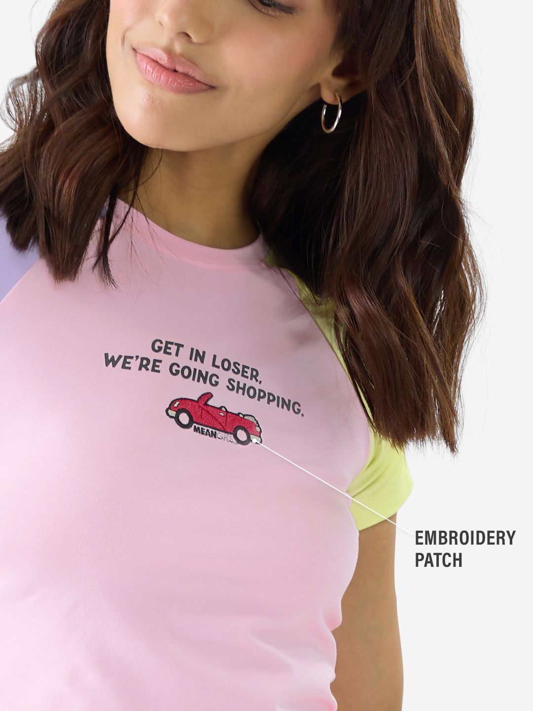 Mean Girls: Get In Loser Women Cropped Tops online
