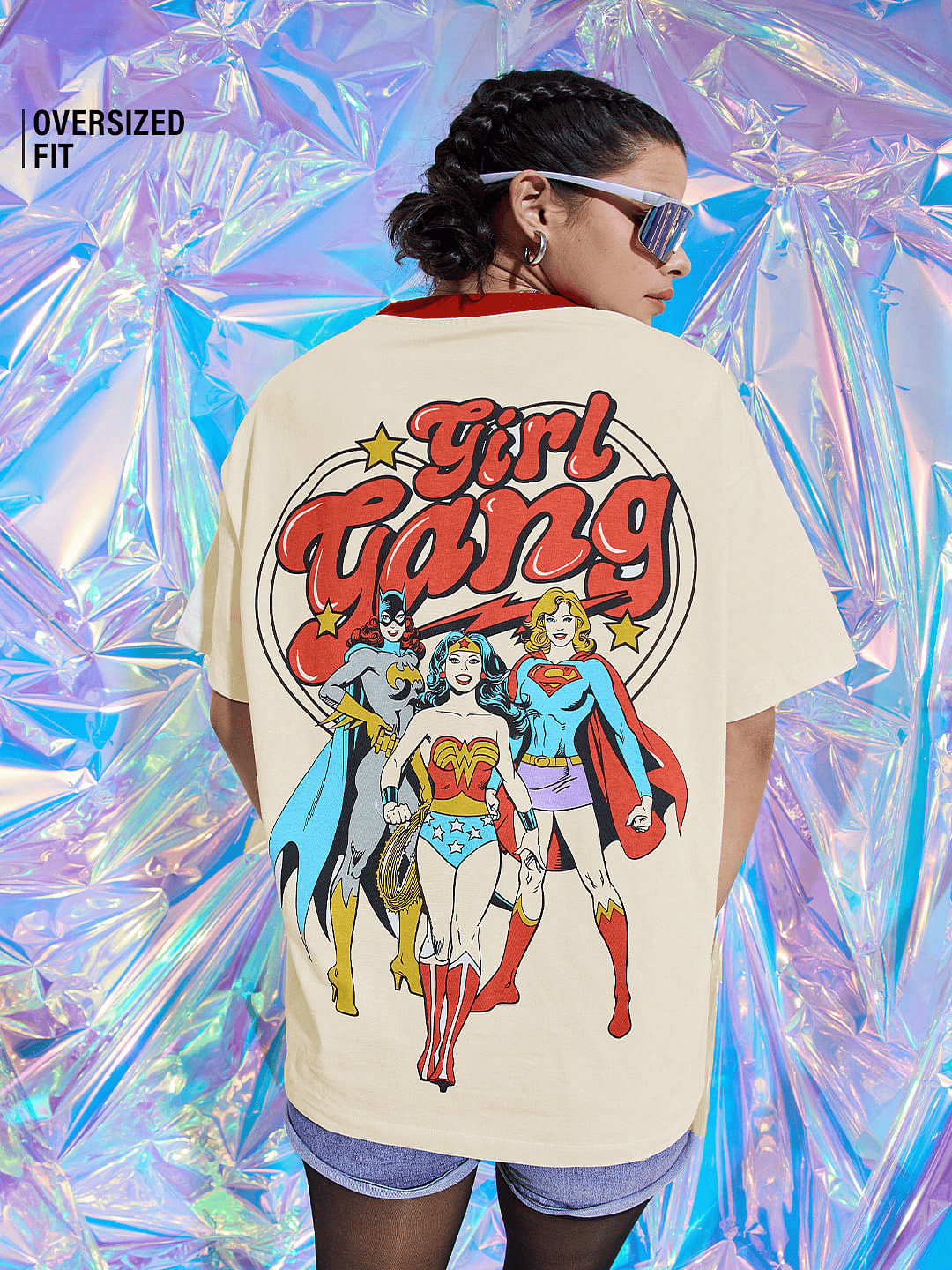 DC: Girl Gang Women Oversized T-Shirts