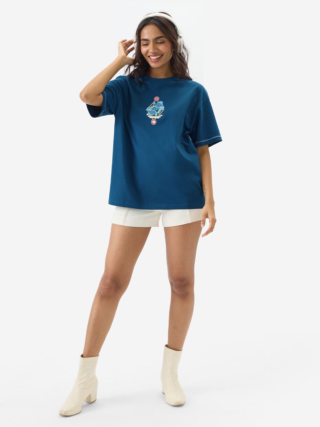 Zodiac: Pisces Women Oversized T-Shirts price