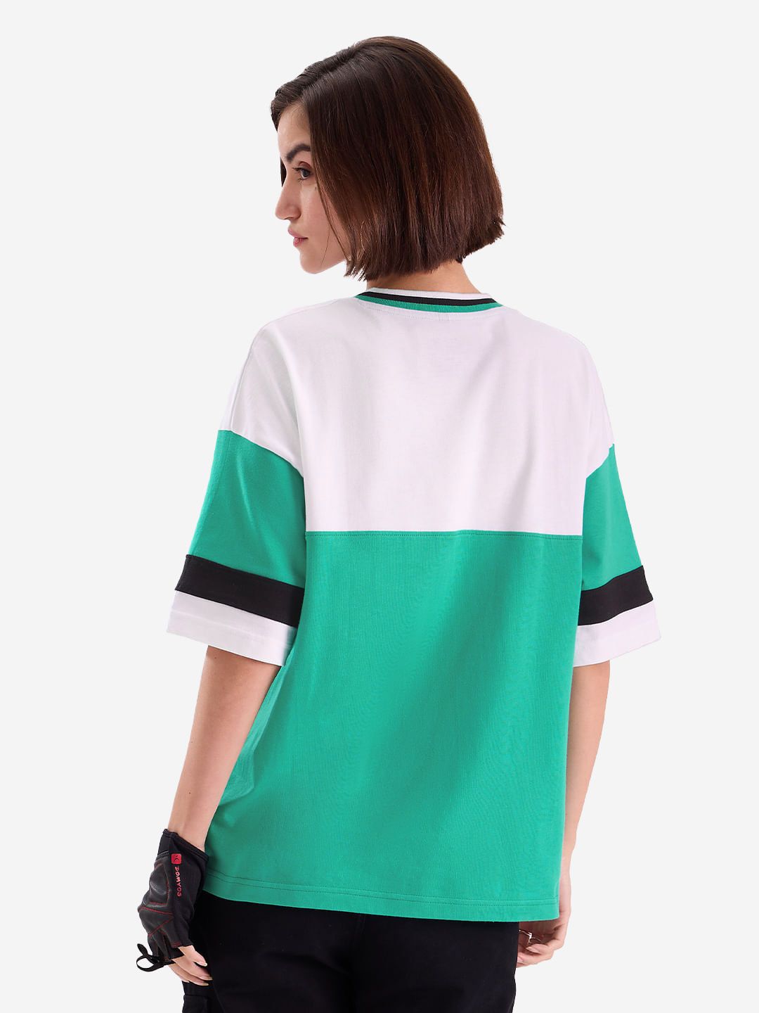 Buy Harry Potter: House Slytherin Women Oversized T-Shirts