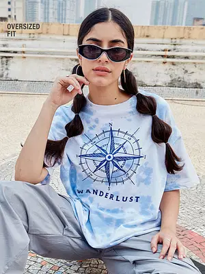 Womens baggy t shirts on sale