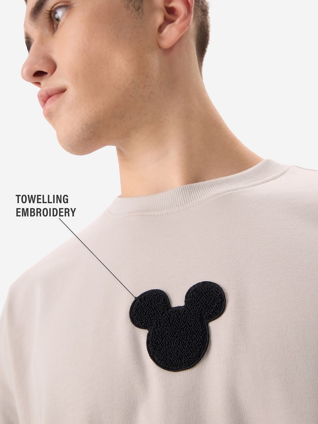 Buy Mickey Mouse Fly Away Oversized T Shirts Online