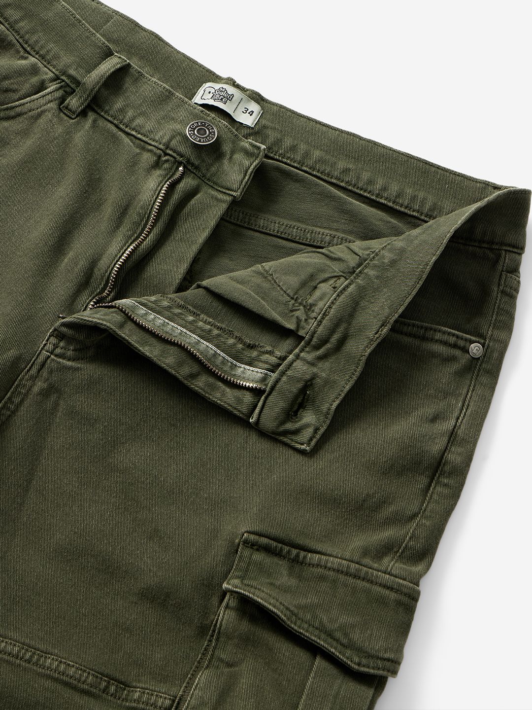 OLIVE GREEN SUMMER BOYS SHORTS - OLIVE main image 0