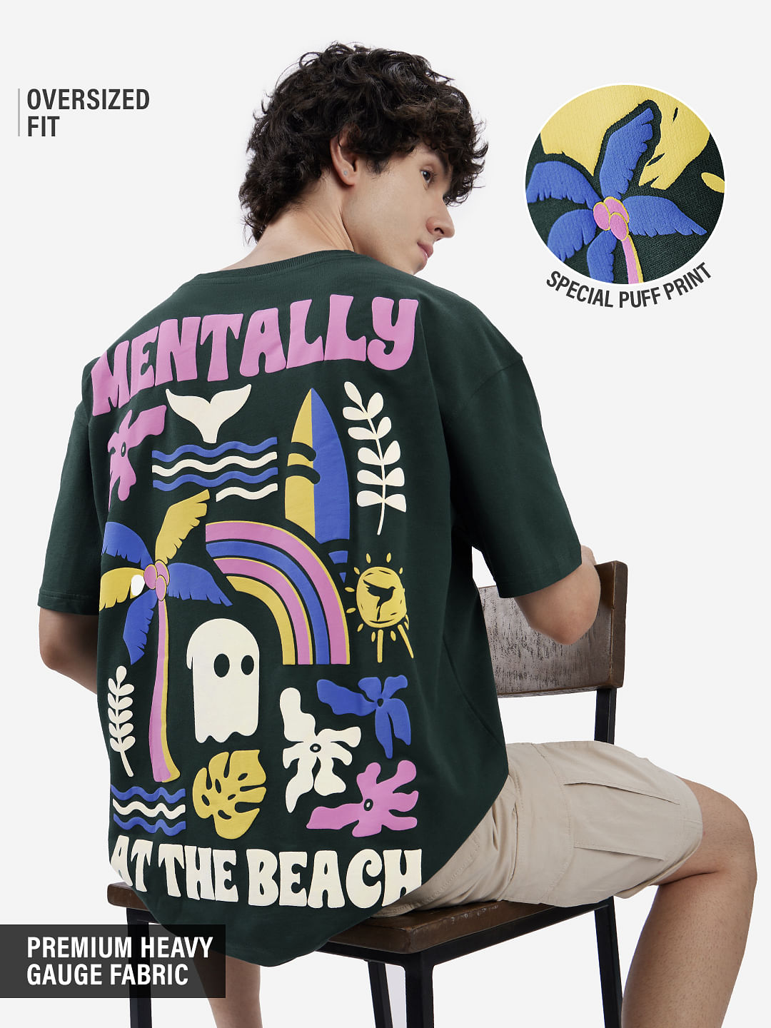 Buy TSS Originals: At The Beach Oversized T-Shirts Online