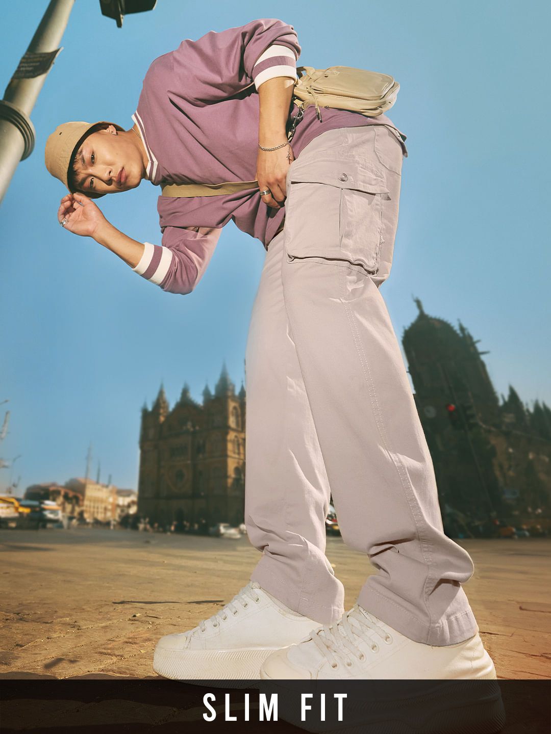 Cargo Pants - Beige