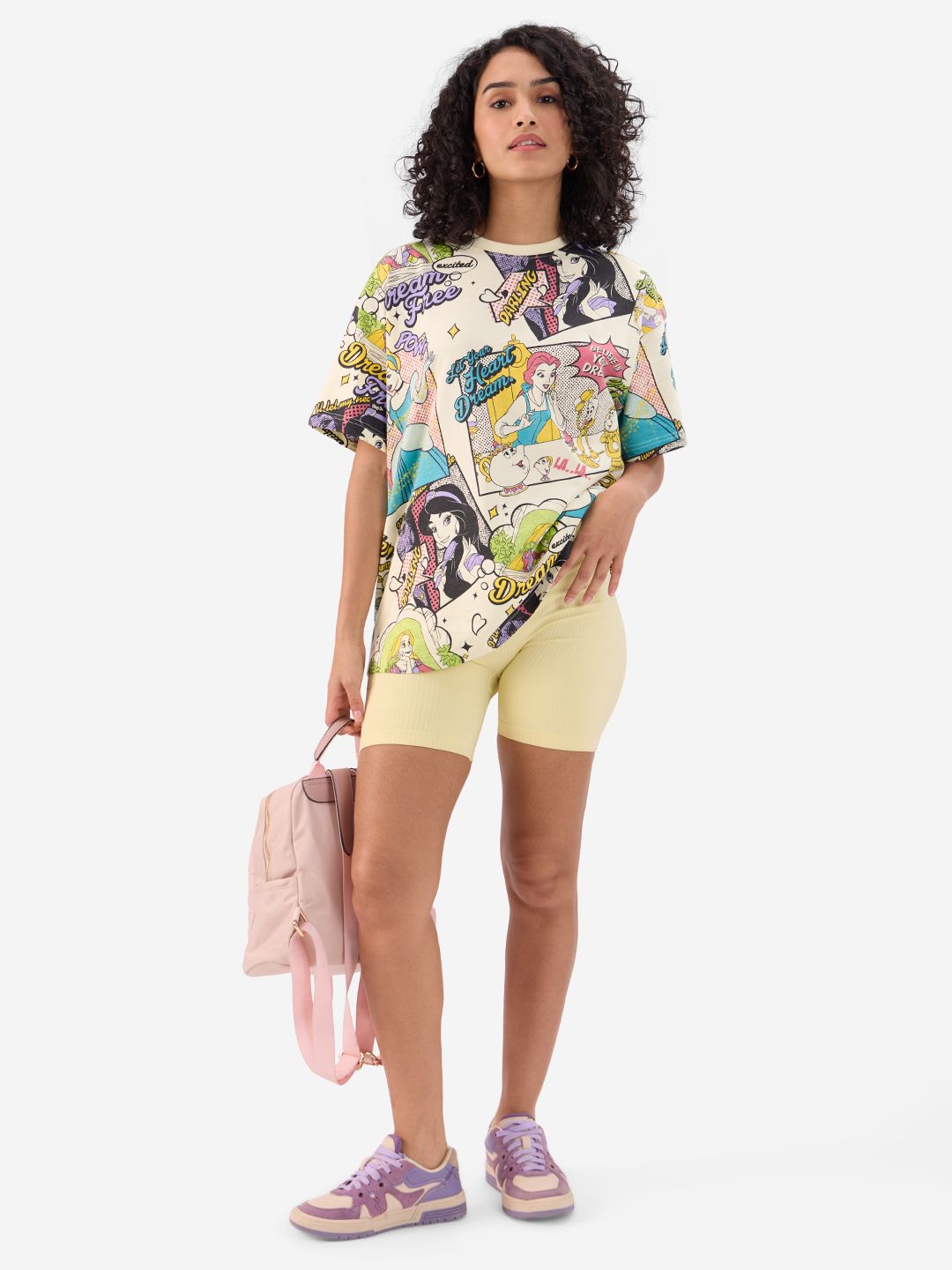 Disney Princess: Comics Women Oversized T-Shirts price