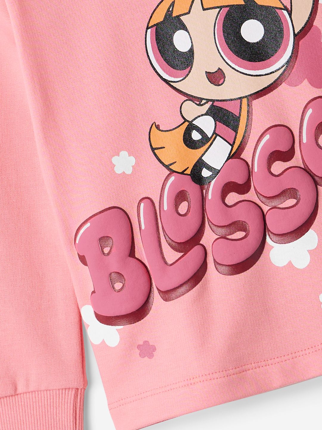Buy Powerpuff Girls: Girl Power Blossom Girls Cotton Full Sleeve T-Shirts (2-8 Yrs)