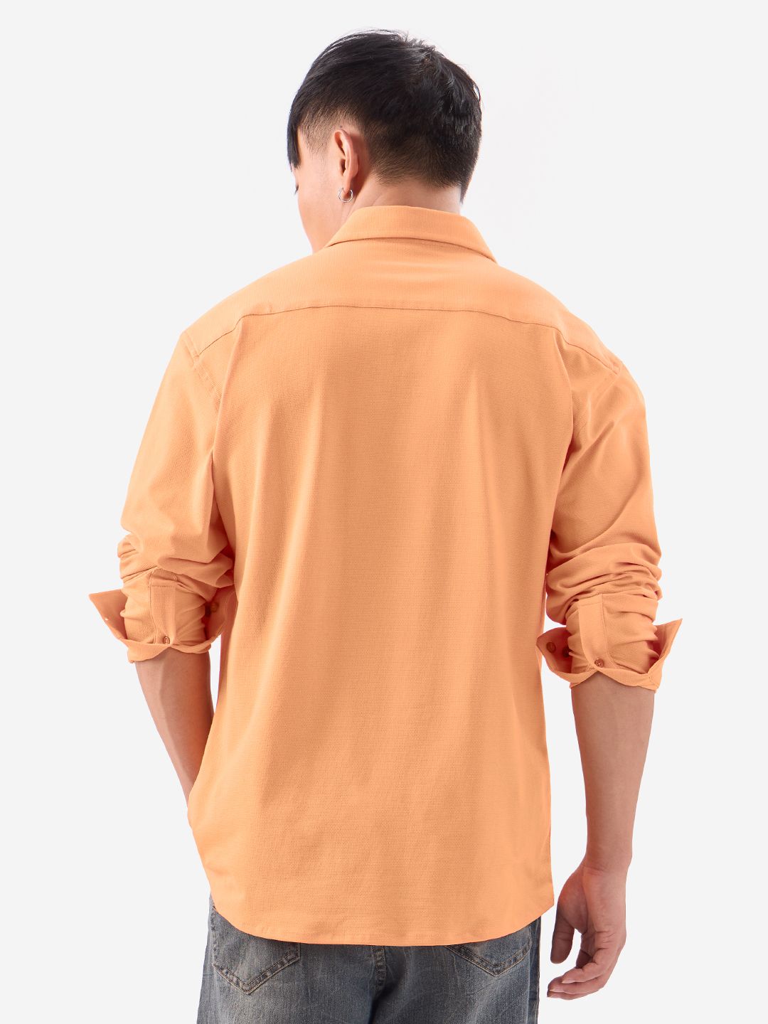 Buy Textured Shirt: Amber Men Textured Shirts