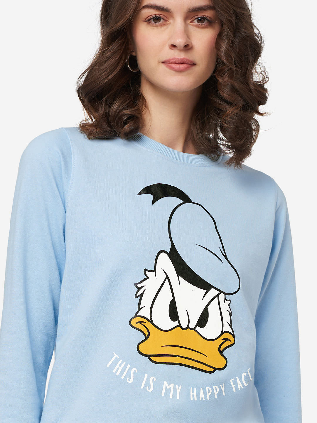 Trick deals Or Treat Donald Shirt, Disney Donald Duck Sweatshirt, Disneyland