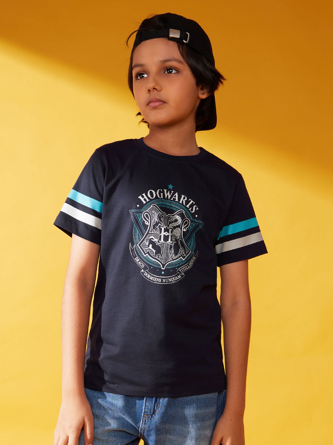 Buy Kidsville Harry Potter Printed Navy T-Shirt for Boys Online at Best Prices in India Buy Kidsville Harry Potter Printed Navy T-Shirt for Boys Online at Best Prices in India