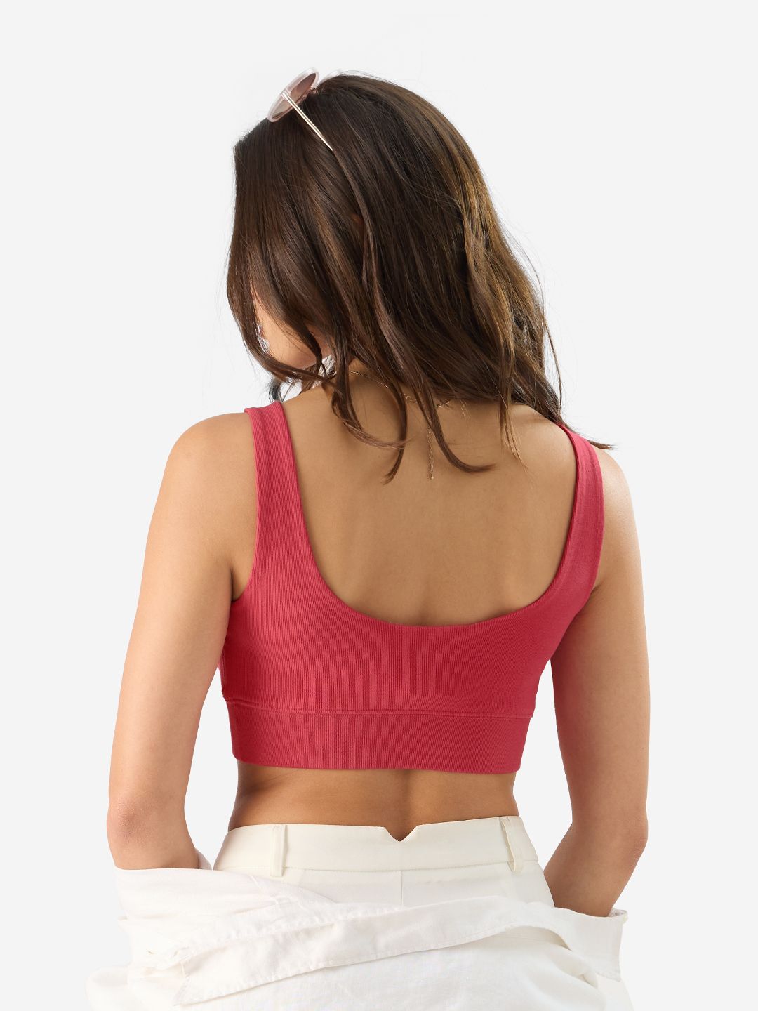 Buy Hot Red Bralette Top Women Bralette