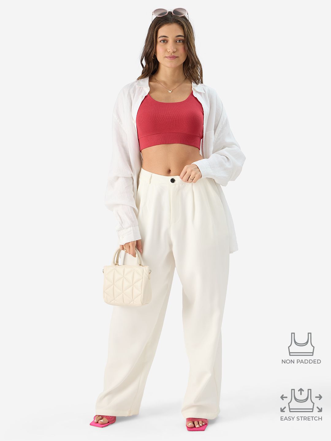 Hot Red Bralette Top Women Bralette online