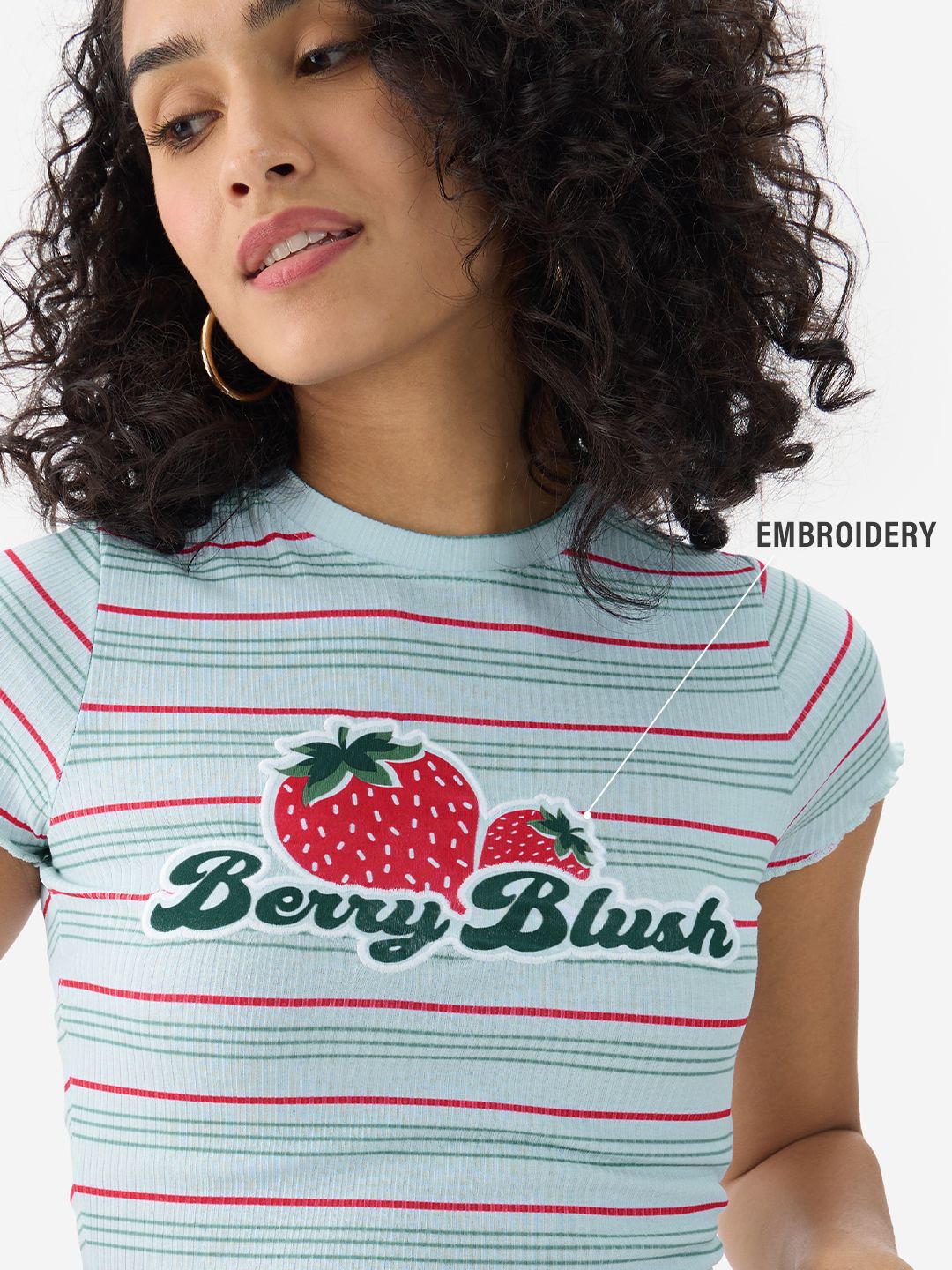 Buy TSS Originals: Berry Blush Women Cropped Tops online at The