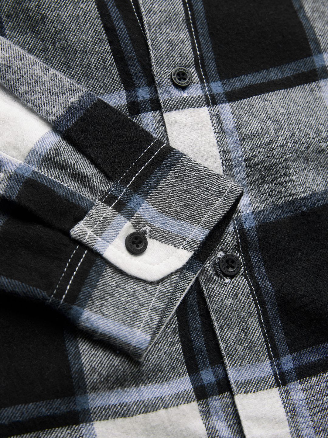 Buy Plaids: Black, White Men Relaxed Shirts