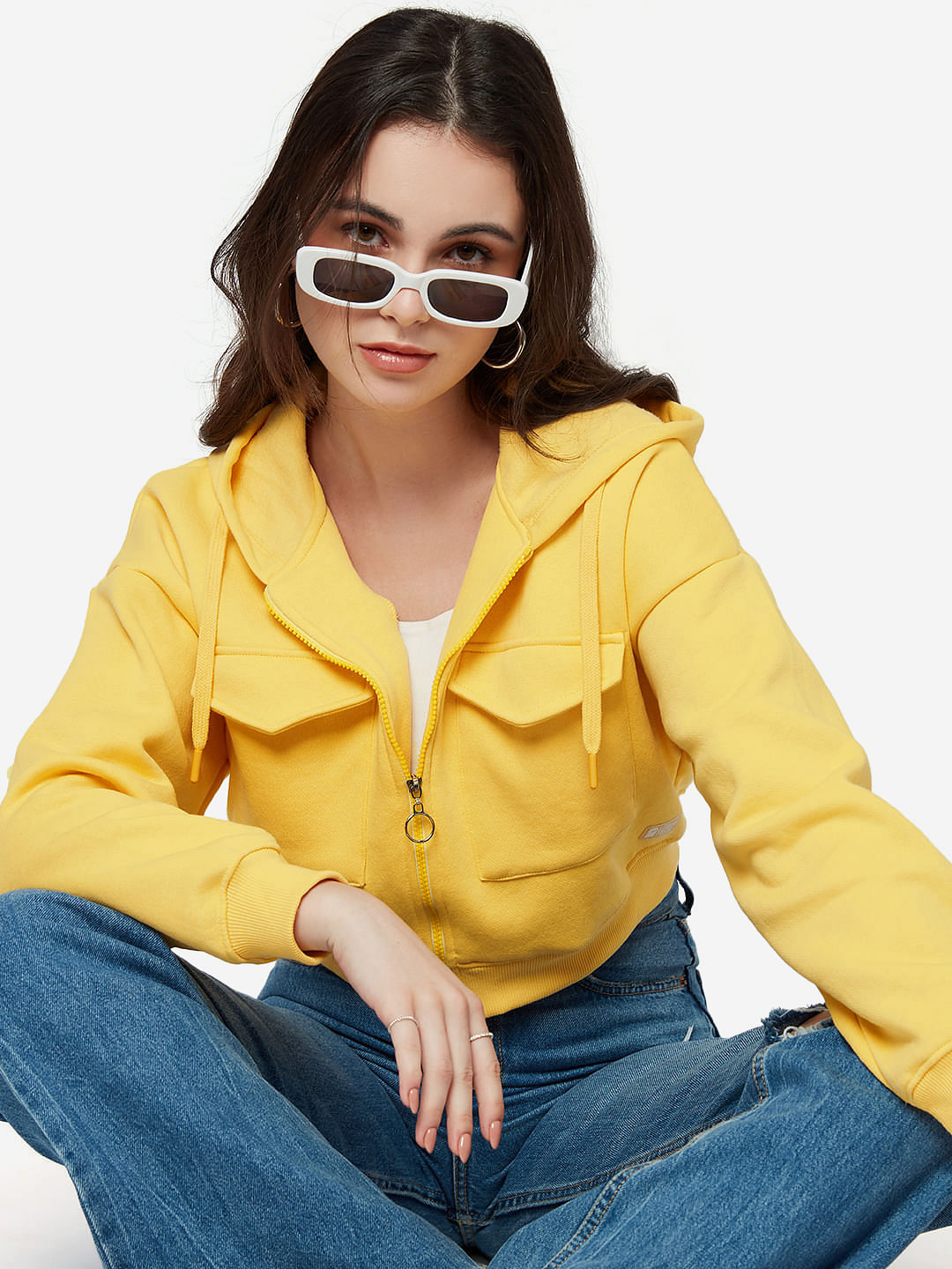 Buy Solids Sunshine Yellow Women Jackets online at The Souled Store